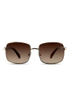 Velvet Eyewear Ruby Sunglasses In Gold 2