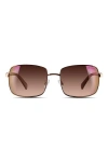 Velvet Eyewear Ruby Sunglasses In Rose Gold 1