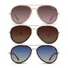 Velvet Eyewear Women's Black / Pink / Brown Aviator Medium- Large Sunglass Style Box In Multi