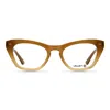 Velvet Eyewear Women's  Cat Eye Optical Style - Stevie - Brown