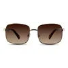 Velvet Eyewear Women's  Navigator Sunglass Style - Ruby - Gold