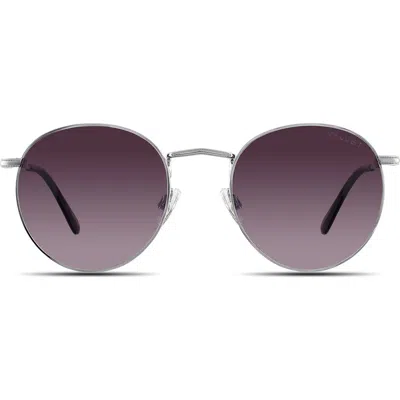 Velvet Eyewear Yokko Sunglasses In Silver Grey