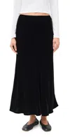 Velvet Felicity Skirt Black In Black