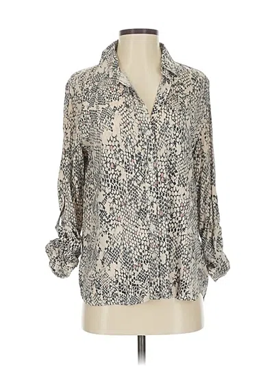 Pre-owned Velvet Heart 3/4 Sleeve Blouse In White