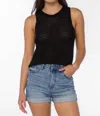 Velvet Heart Alora Sleeveless Tank Top In Black