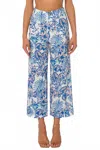 Velvet Heart Alyx Pants In Tropicana Blue In Multi