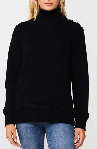 Velvet Heart Amorita Turtleneck Sweater In Black