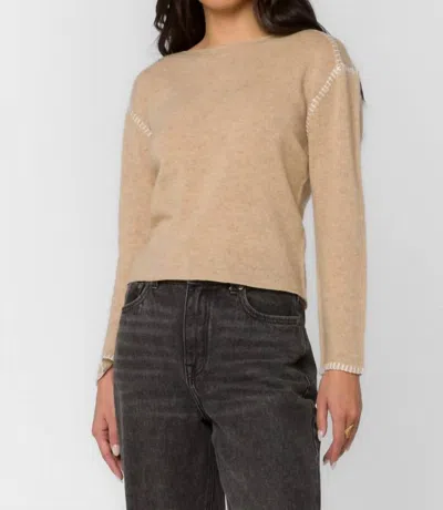 Velvet Heart Arbor Sweater In Dune In Brown