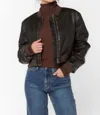 Velvet Heart Becca Vegan Leather Jacket In Vintage Brown In Brown
