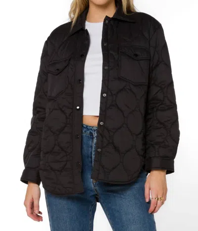 Velvet Heart Bella Puffer Jacket In Black