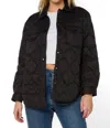 Velvet Heart Bella Puffer Jacket In Black In Black