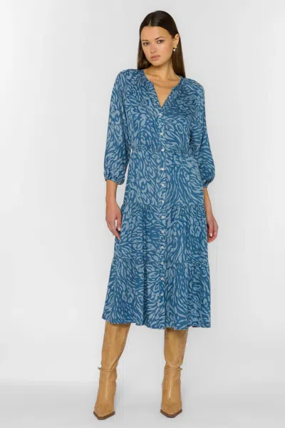 Velvet Heart Bentlee Dress In Calgary In Blue