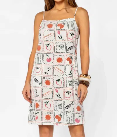 Velvet Heart Brianne Tile Shift Mini Dress In Multi