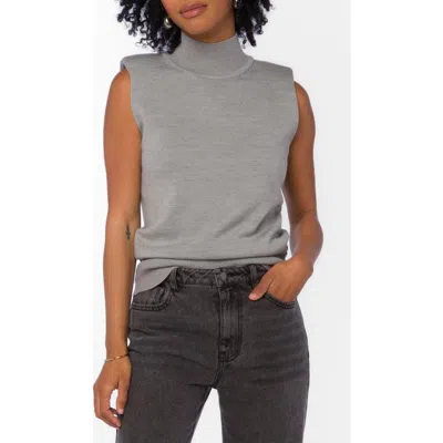 Velvet Heart Camari Mock Neck Sleeveless Sweater In Neutral