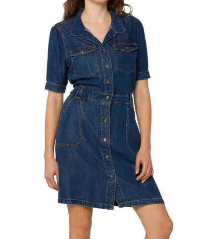 VELVET HEART CASSIUS DANICA DRESS IN CHAMBRAY