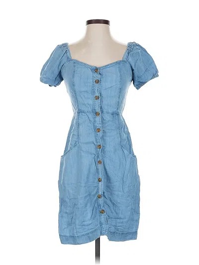 Pre-owned Velvet Heart Casual Dress In Blue