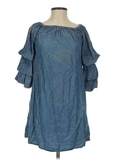 Pre-owned Velvet Heart Casual Dress In Blue
