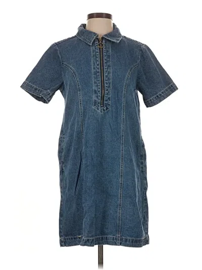 Pre-owned Velvet Heart Casual Dress In Blue