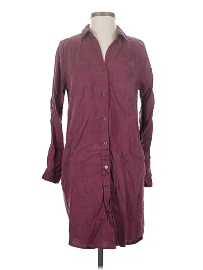Pre-owned Velvet Heart Casual Dress In Burgundy