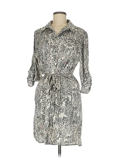 Pre-owned Velvet Heart Casual Dress In Gray