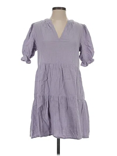 Pre-owned Velvet Heart Casual Dress In Gray
