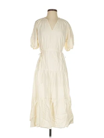 Pre-owned Velvet Heart Casual Dress In White