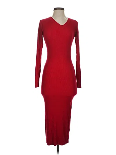 Pre-owned Velvet Heart Cocktail Dress In Red