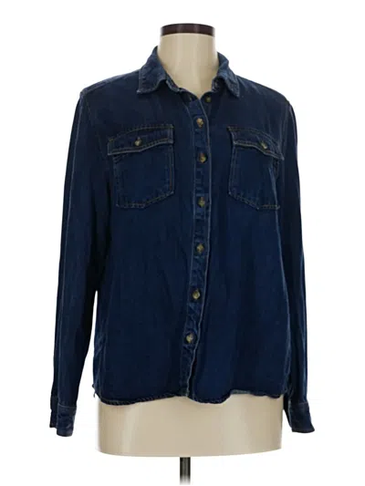 Pre-owned Velvet Heart Denim Jacket In Blue