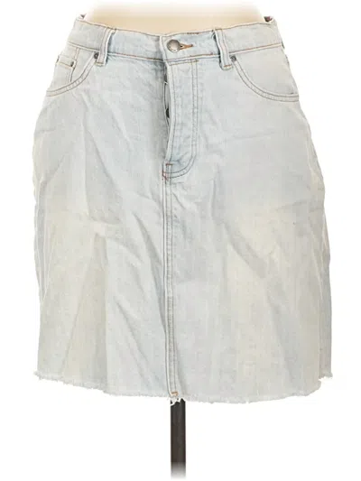 Pre-owned Velvet Heart Denim Skirt In Blue
