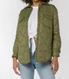 Velvet Heart Eleanor Puffer Jacket In Olive In Green