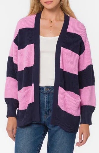 Velvet Heart Elijah Cardigan In Pink