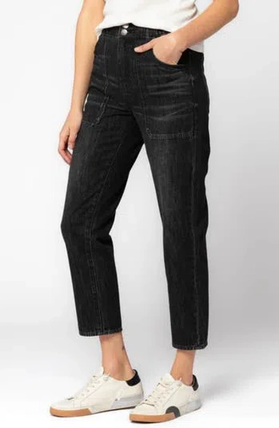 Velvet Heart Elina Crop Jeans In Black