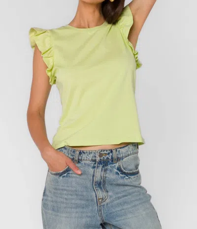 Velvet Heart Fabiola Lime Tee