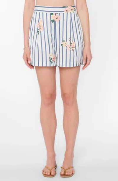 Velvet Heart Fedra Pull-on Shorts In Blue