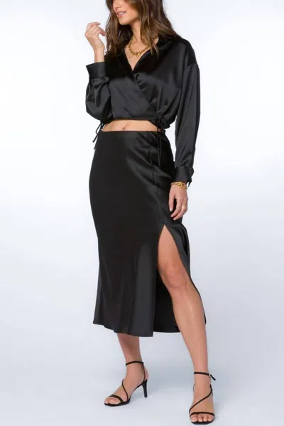 Velvet Heart Gypsy Skirt In Black