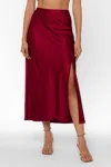 Velvet Heart Gypsy Skirt In Red In Red