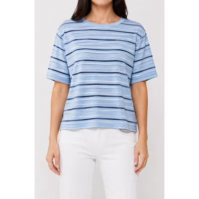 Velvet Heart Holbie Striped Loose Fit T-shirt In Multi