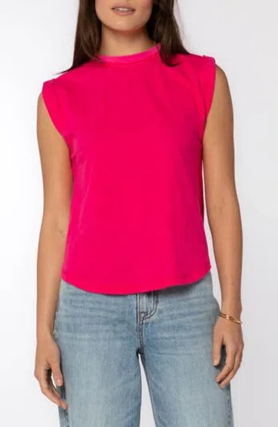 Velvet Heart Ingrid Muscle Tee In Pink