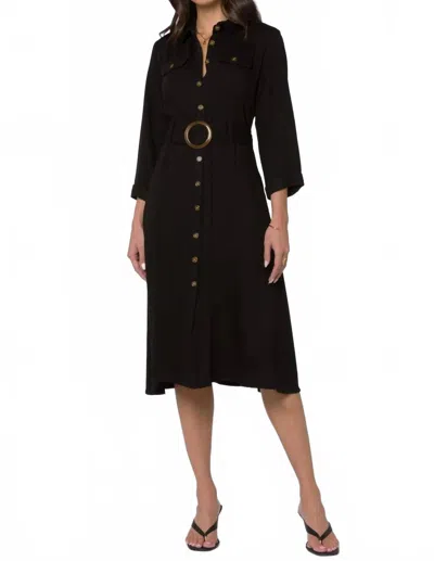 Velvet Heart Katia Dress In Black In Multi