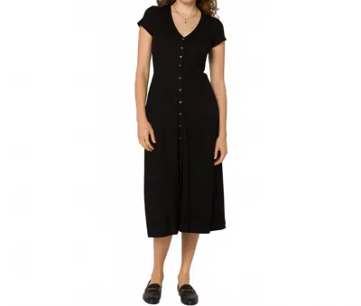 Velvet Heart Lakelyn Midi Dress In Black