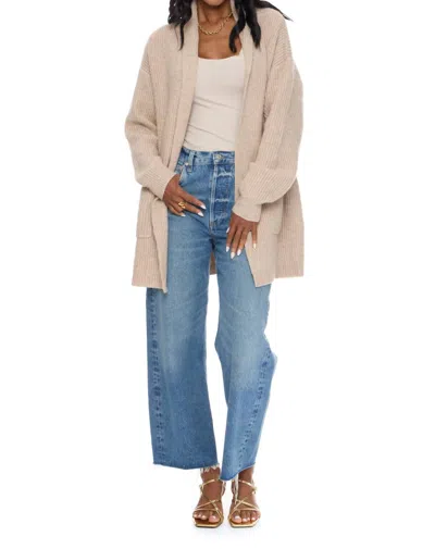 Velvet Heart Landon Wrap Sweater In Beige In Multi