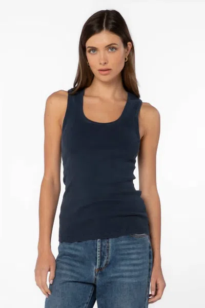 Velvet Heart Larisa Tank In Partiot Blue