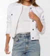 Velvet Heart Larue Optic Jacket In White In White