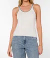 Velvet Heart Lenny Piped Cami In Cream/b