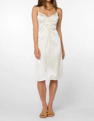 Velvet Heart Livvy Satin Slip Dress In Cloud In White