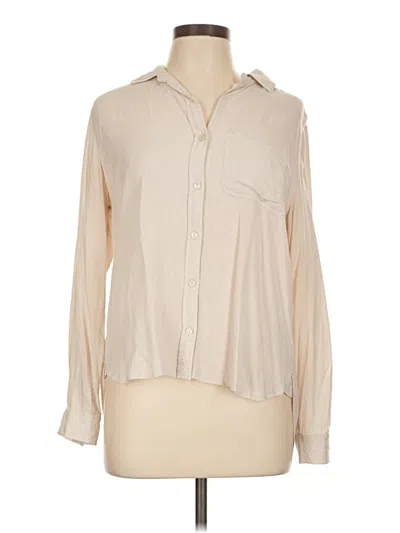 Pre-owned Velvet Heart Long Sleeve Blouse In Brown