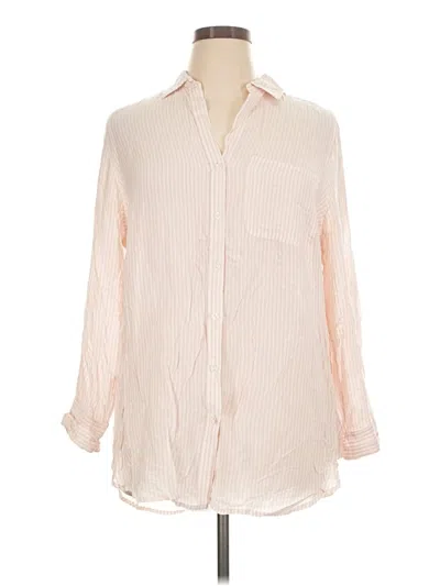 Pre-owned Velvet Heart Long Sleeve Blouse In Pink