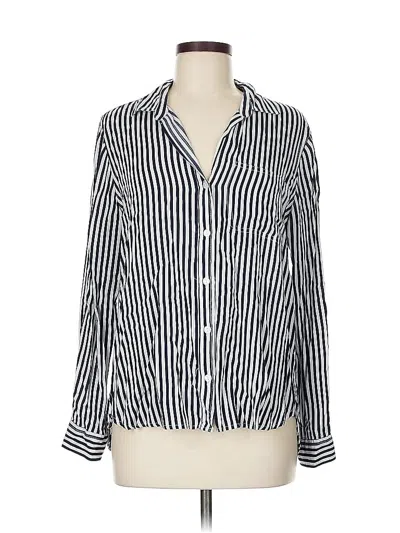 Pre-owned Velvet Heart Long Sleeve Polo Shirt In Blue