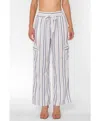 Velvet Heart Lynlee Pant In Blue White Stripe In Multi