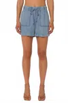 Velvet Heart Lyra Pull On Shorts In Medium Stone In Blue